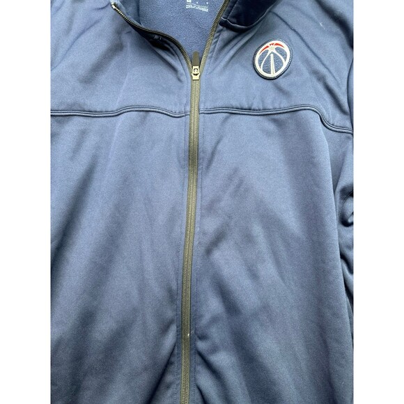 NBA Nike Dri fit Washington wizards zip up Jacket Sz large - Picture 5 of 10